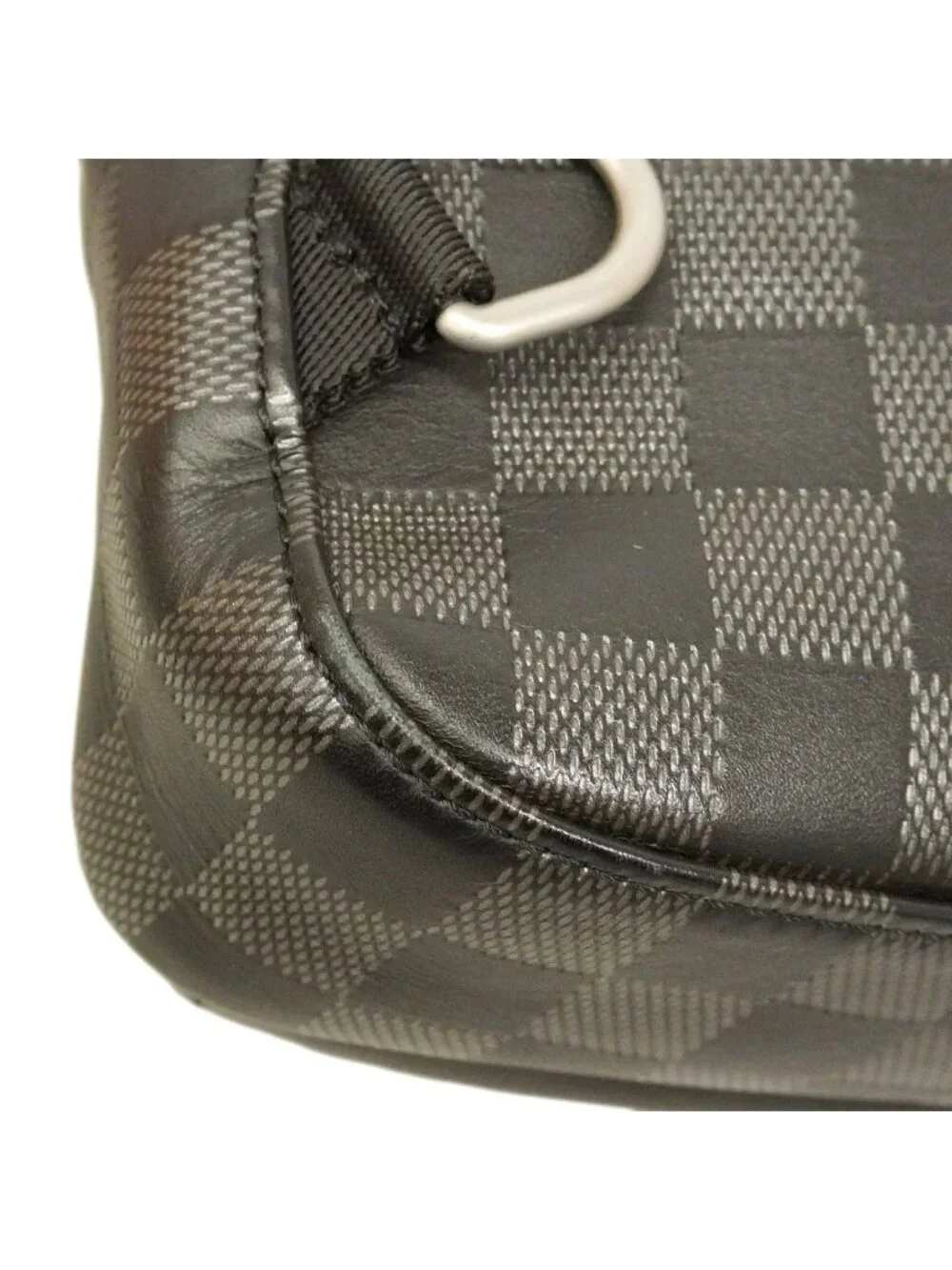 Louis Vuitton Belt Bag Damier Infini Avenue Silver Onyx